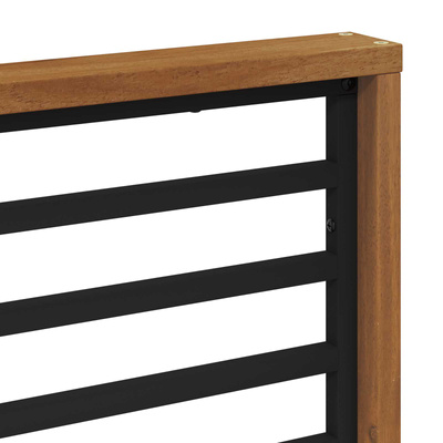 Sofa na zewnątrz Lite drewno akacjowe i poliester