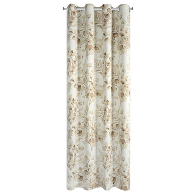 Zasłona Oleni beżowa 140x250