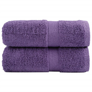 Ręczniki myjące Premium SOLUND 2 szt. Fioletowe 30x30 cm 600 gsm