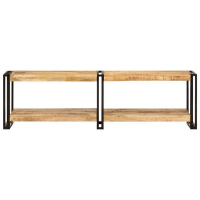vidaXL Szafka pod TV, 140x30x40 cm, lite drewno mango
