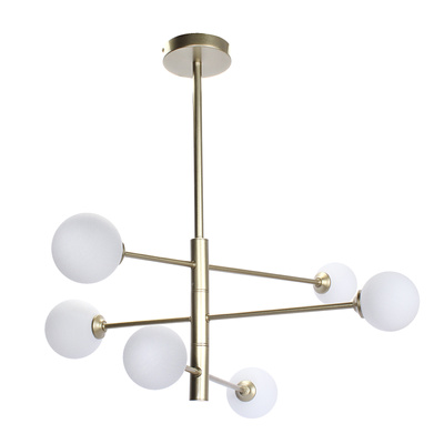 Lampa Dekoracyjna Belluno AM201 6xG9 Złote klosze