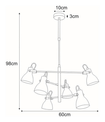 Lampa wisząca K-8108 z serii KANTI KAJA