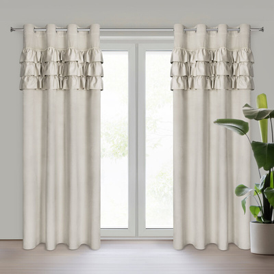 Zasłona Sami beżowa 140x250