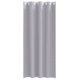 Firany blackout z kółkami 2 pcs Metaliczny Szary 225 x 140 cm