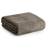 Narzuta Chon brązowa 170x210