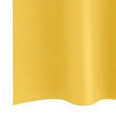 Firany blackout z kółkami 2 pcs Musztardowy Żółty 260 x 140 cm
