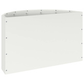 Donica Biały 60 x 30 x 35 cm Stal