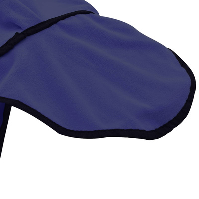 Koc dla Koni Granatowy 85 cm Polar poliesterowy