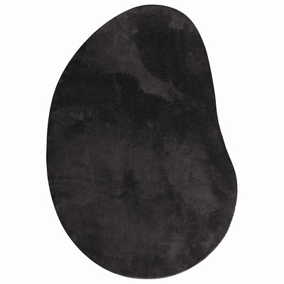 Dywany pokojowe HUARTE Czarny 100 x 200 cm Poliester