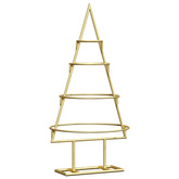 Metalowa choinka świąteczna złoty 60 cm Stal Malowana Proszkowo