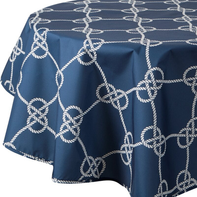 Obrus Garden granatowy