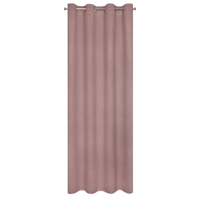 Zasłona Amaro pudrowy róż 140x250