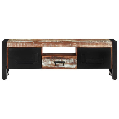 vidaXL Szafka pod TV, 120 x 30 x 40 cm, lite drewno odzyskane