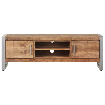 vidaXL Szafka pod TV, 120x30x40 cm, surowe drewno mango wariant 4