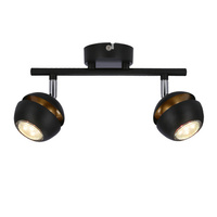 Boni listwa 2x3w gu10 led czarny