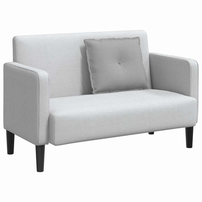 Poduszka na plecy Szary chmur 60 x 19 x 50 cm tkanina