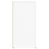 vidaXL Komoda, biała, 100x30x59,5 cm, materiał drewnopochodny