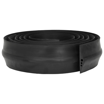 Uszczelka podłogowa do garażu Czarny 74 x 20 mm 4 m Guma EPDM