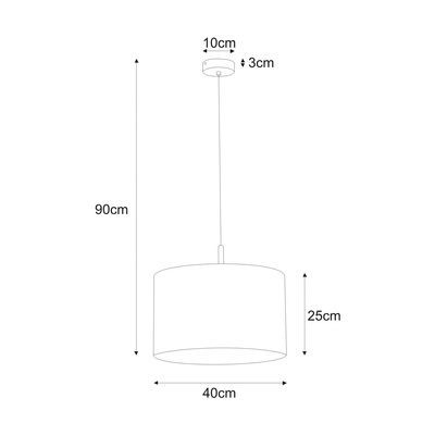 Lampa wisząca K-4340 z serii SIMONE GRAY KAJA
