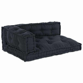 Poduszka do sofy paletowej 3 pcs antracytowy 120 x 80 x 38 cm