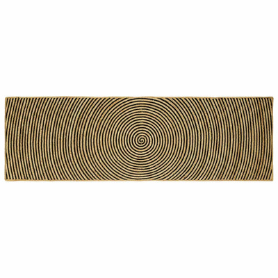Dywany pokojowe Czarny 80 x 250 cm Juta