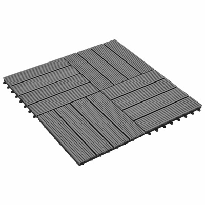 Płytka Tarasowa 11 pcs Szary 30 x 30 cm