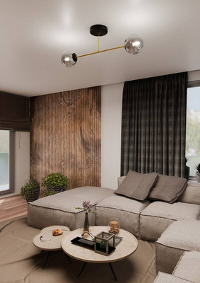 Lampa sufitowa MAGNUM 2 BL GRAFIT