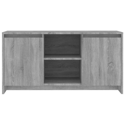 Szafka pod TV, szary dąb sonoma, 102x37,5x52,5 cm vidaXL
