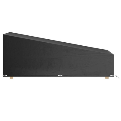 vidaXL Pokrowce na leżaki, 2 szt., 12 oczek, 200x65x35/60 cm, PE
