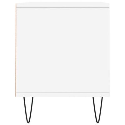 Szafka pod TV, biała, 100x34,5x44,5 cm, materiał drewnopochodny vidaXL