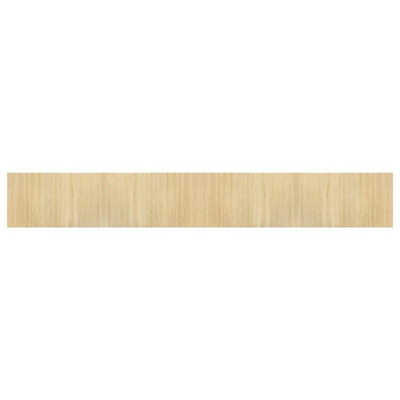 vidaXL Dywan prostokątny, jasny naturalny, 60x400 cm, bambusowy