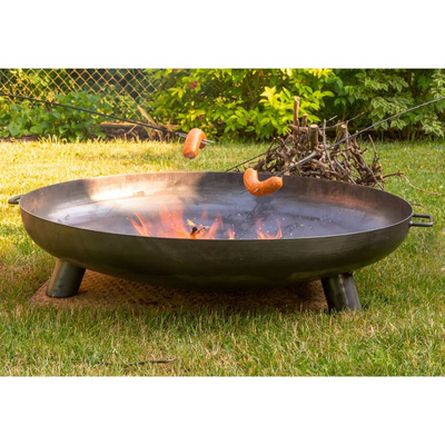 RedFire Palenisko ogrodowe Salo, czarna stal, 80 cm, 81020