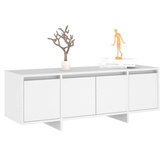 vidaXL Szafka pod TV, biała, 120x30x40,5 cm, materiał drewnopochodny