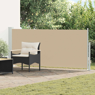 Rozkładany boczny markiz 120 x 300 cm Poliester Prostokątny
