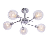 Lampa sufitowa wisząca żyrandol chromowy Ozzo Candellux 35-72252