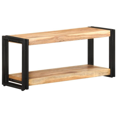 Szafka pod TV, 90x30x40 cm, lite drewno akacjowe vidaXL