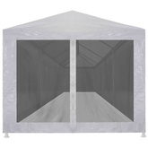 vidaXL Namiot imprezowy z 10 siatkowymi ściankami, 12 x 3 m