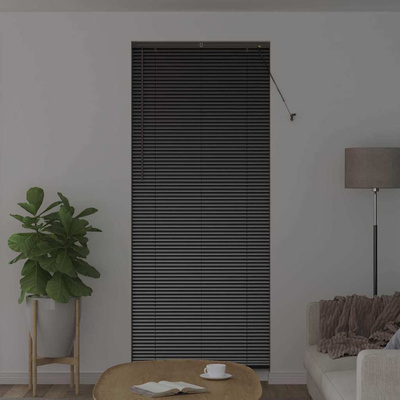 Żaluzje weneckie Czarny 220 x 85 cm Aluminium
