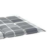 vidaXL Leżak ze stolikiem i poduszką, lite drewno tekowe