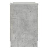Biurko Betonowy szary 142,5 x 50 x 75 cm Drewno inżynieryjne