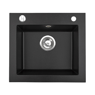 Zlewozmywak Argo 08 / czarny nakrapiany