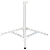 Stojak na parasol Biały Stal for 25-32 mm Pole
