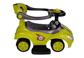 Jeździk z Pchaczem Mega Car 3w1 Żółty