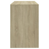 vidaXL Biurko, dąb sonoma, 101x50x76,5 cm, materiał drewnopochodny