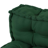 Poduszka do sofy paletowej 2 pcs zielony 120 x 80 x 38 cm