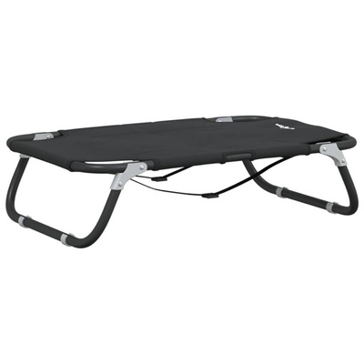 Legowisko dla psa, antracytowe, tkanina Oxford i stal vidaXL