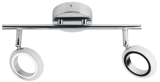 Lampa sufitowa Aurelion listwa regulowana LED 2-punktowa do jadalni