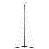 Choinka LED 339 LED Zimna biel 182 cm