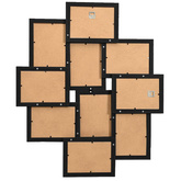 Ramka na 10 zdjęć 13x18 cm, czarna, MDF