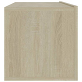 vidaXL Szafka pod TV, dąb sonoma 100x30x30 cm, materiał drewnopochodny